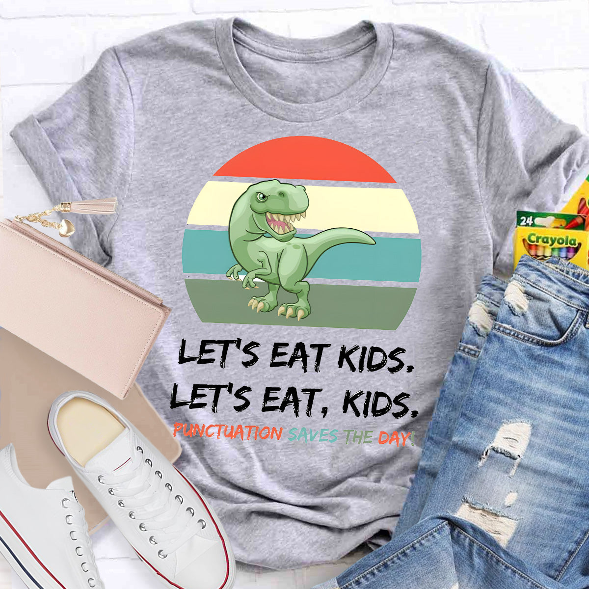 Dinosaur Teacher T-Shirt