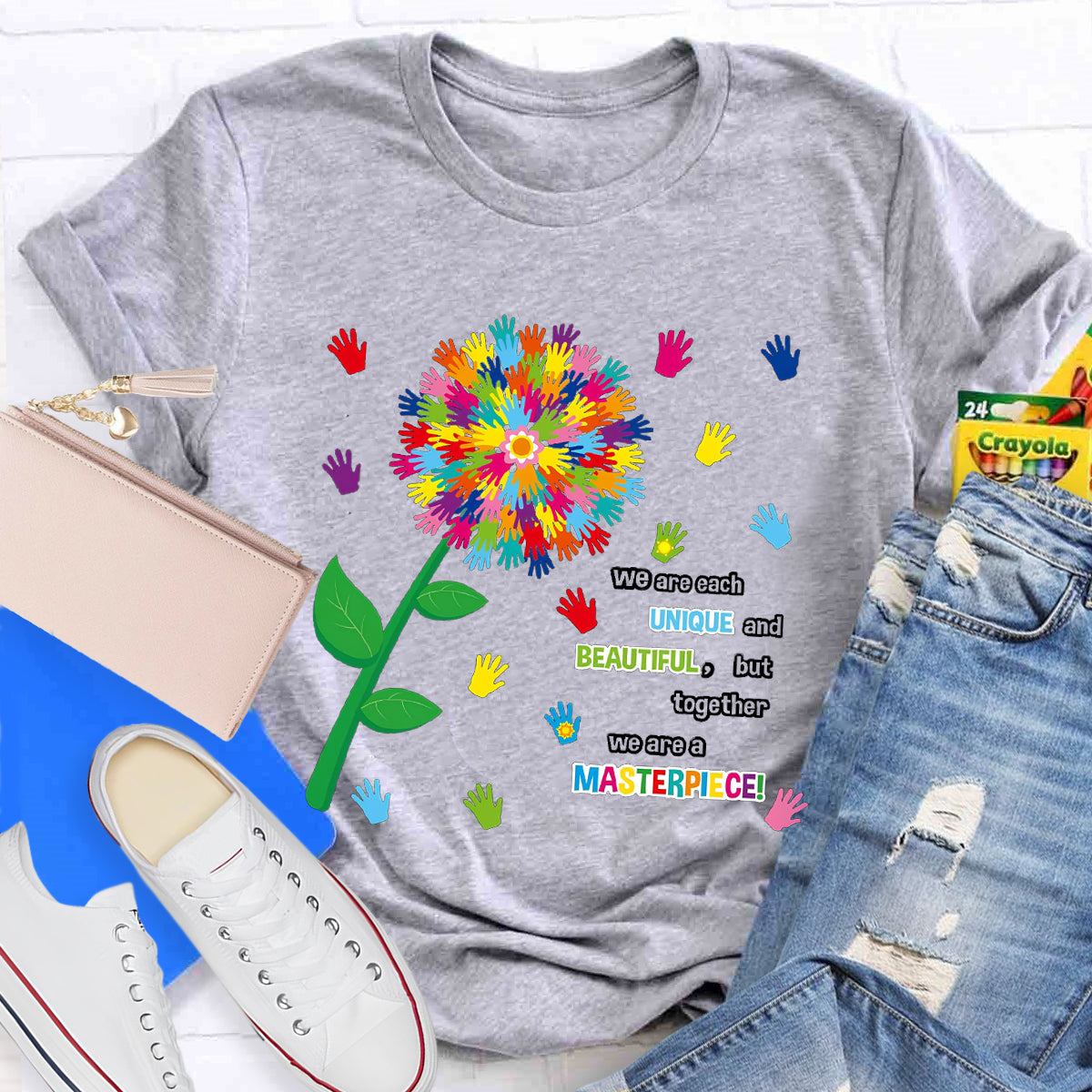 We Are Each Unique And Beautiful T-Shirt