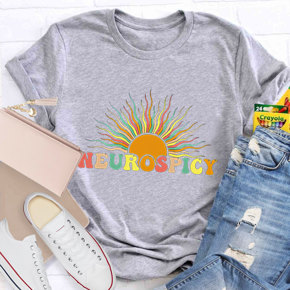 Neurospicy Autism Awareness  T-Shirt