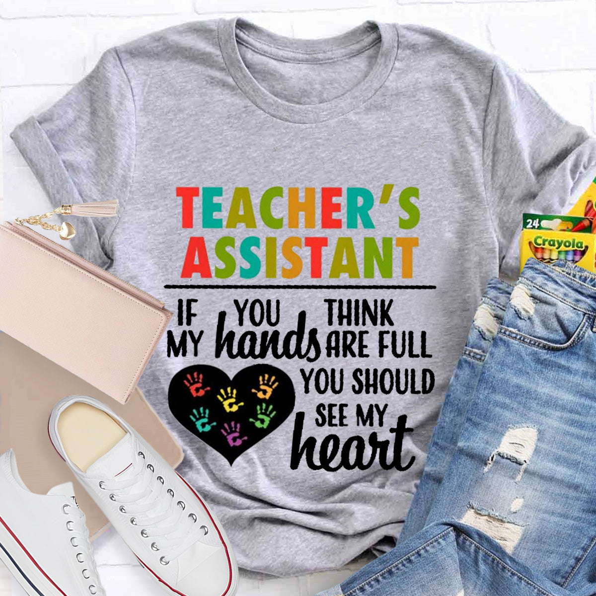 Teacher's Assistant You Should See My Heart T-Shirt