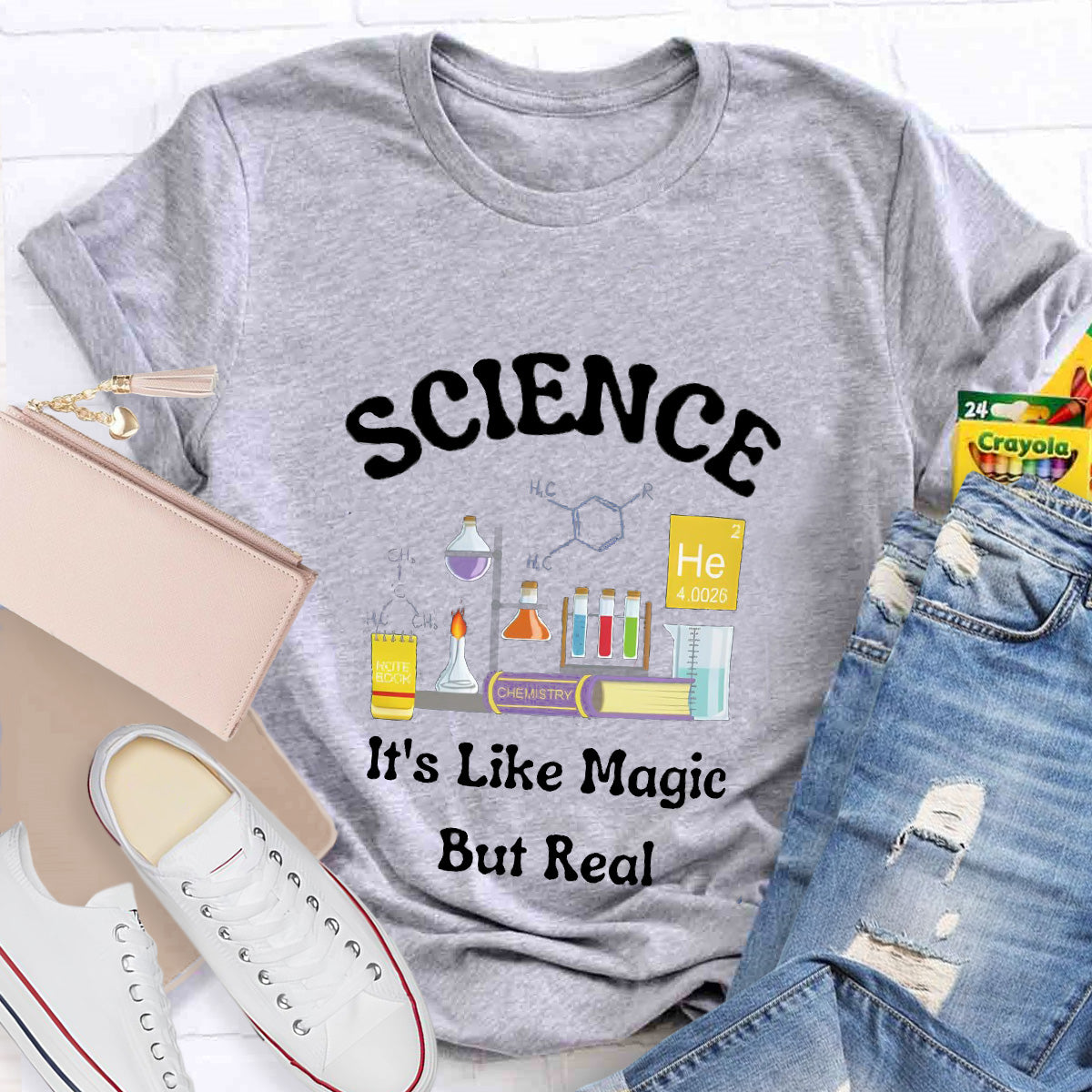 It's Like Magic But Real Teacher T-Shirt