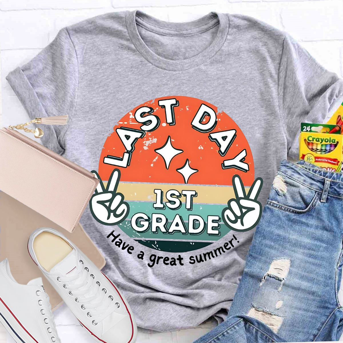 Personalize Grade Have A Great Summer Teacher T-Shirt