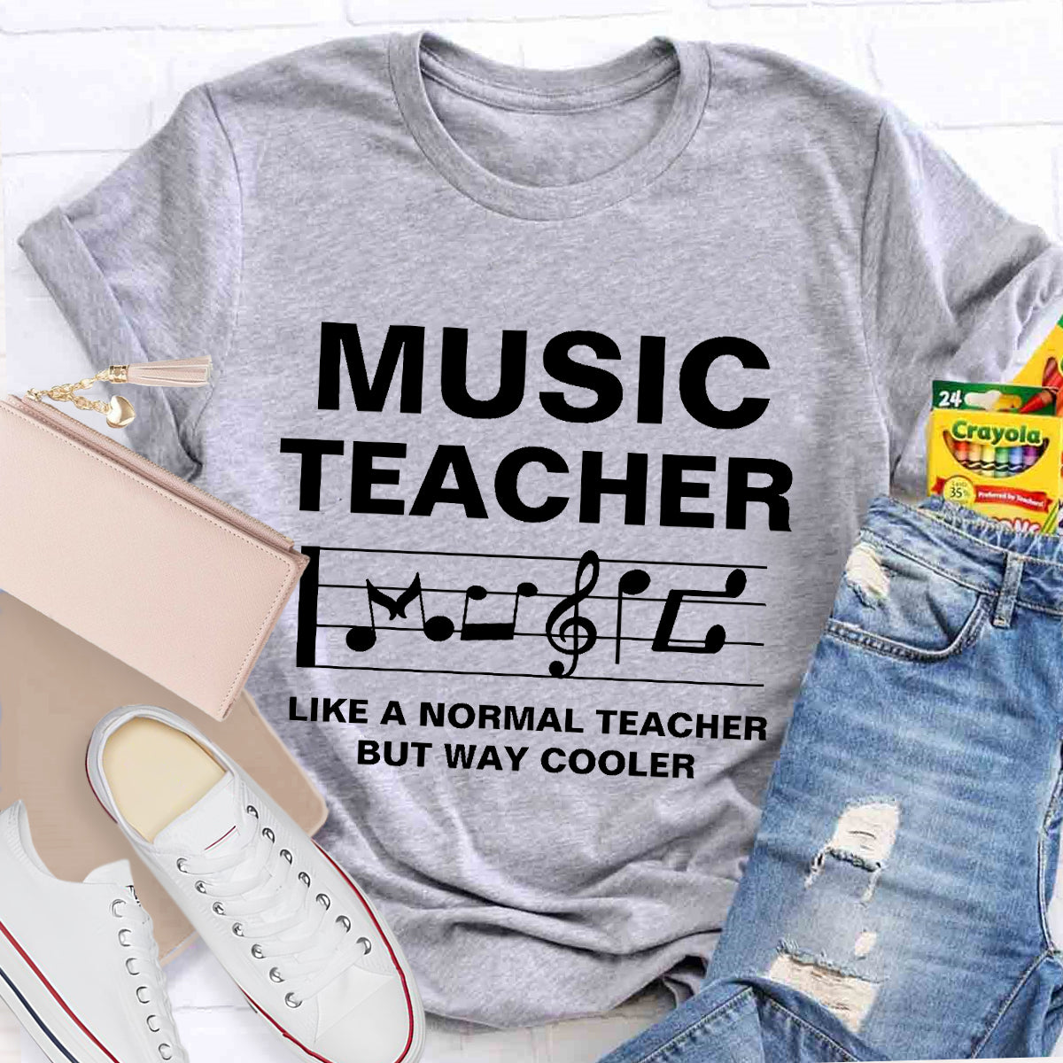 Music Teacher Like A Normal Teacher T-Shirt