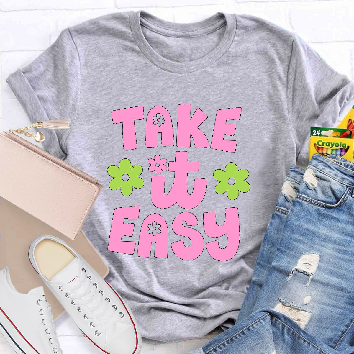 Take It Easy Teacher T-Shirt