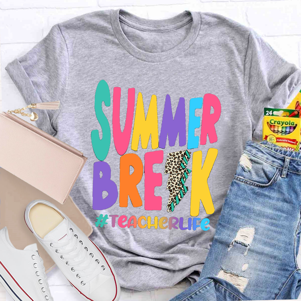 Summer Break Teacherlife T-Shirt