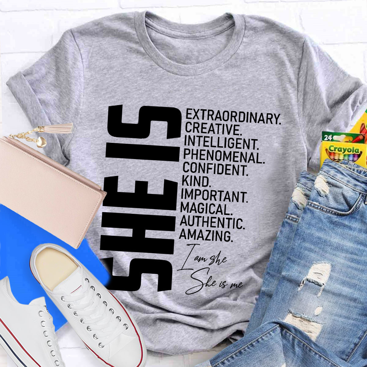 She Is Extraordinary Creative Intelligent T-Shirt