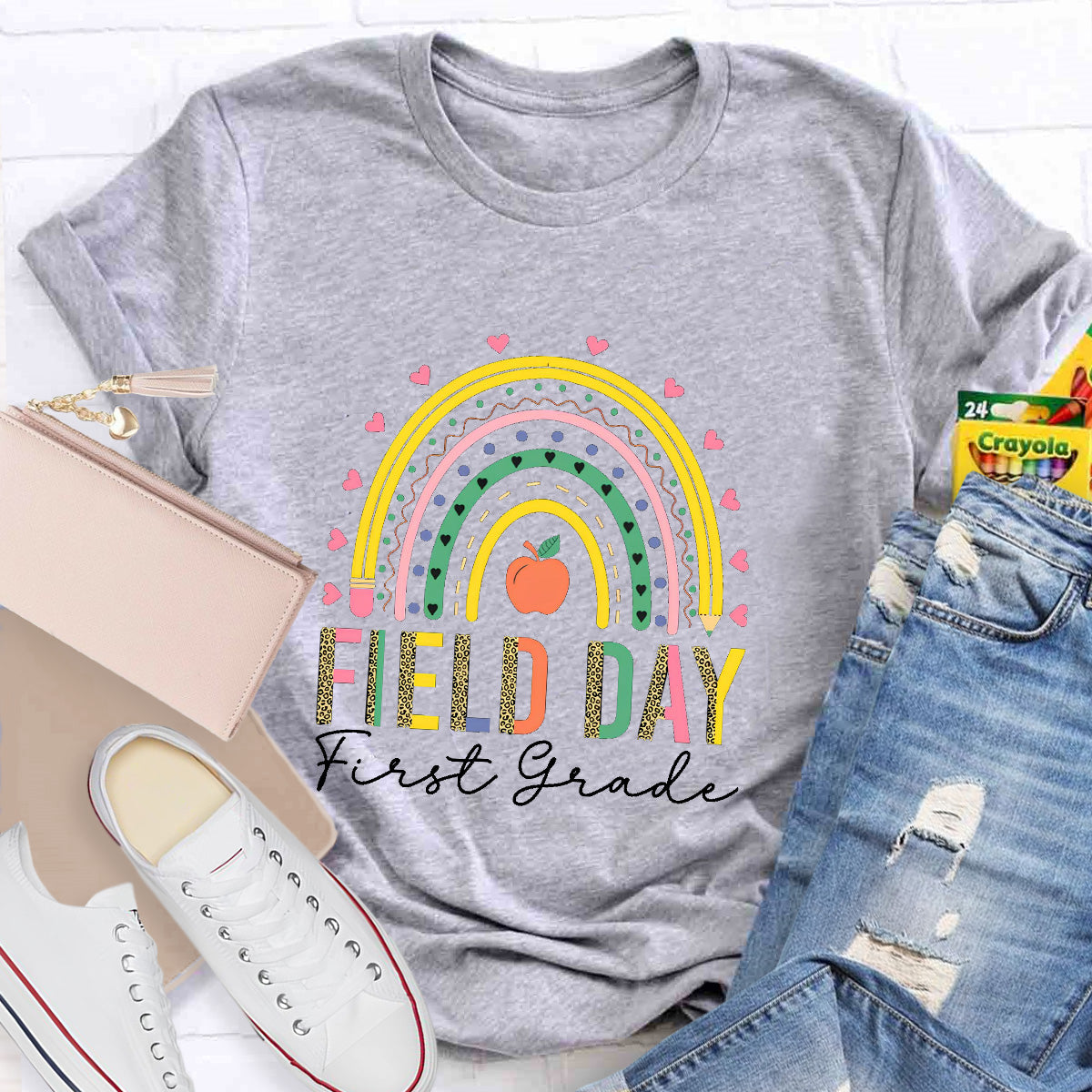 Personalize Grade Field Day Teacher T-Shirt
