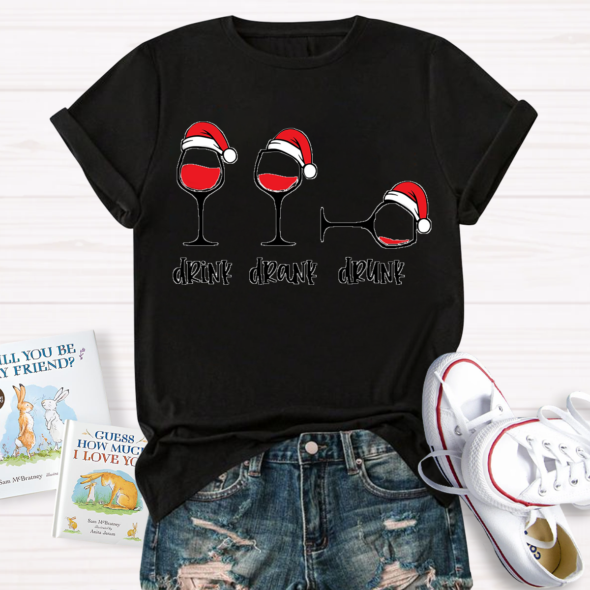 Drink Drank Drunk T-Shirt