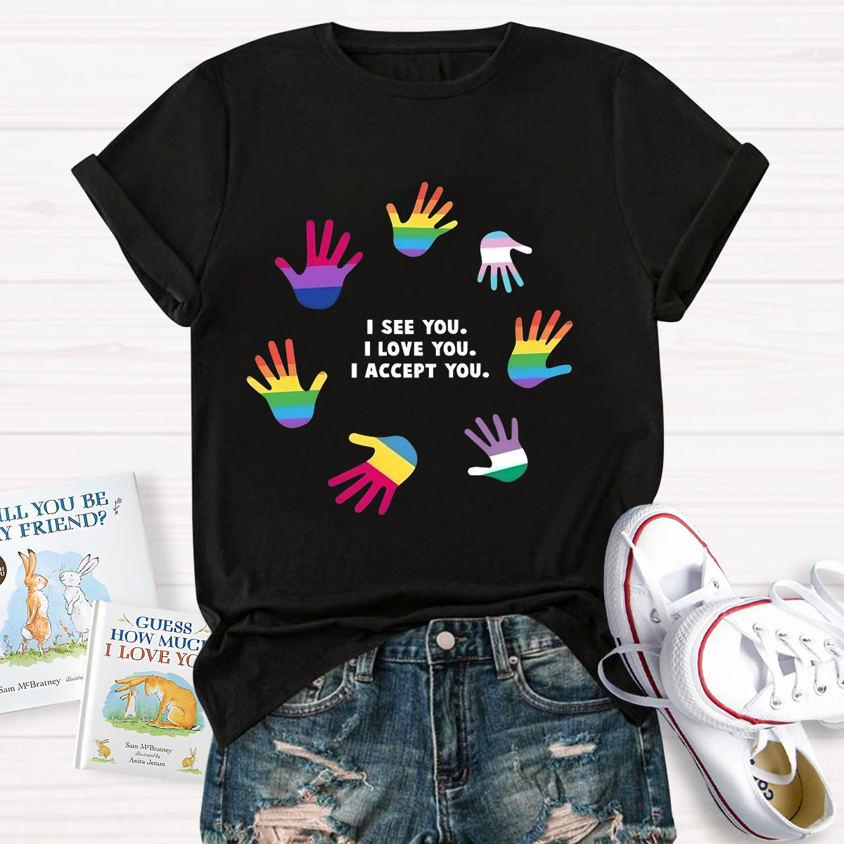 I See You I Love You Teacher T-Shirt
