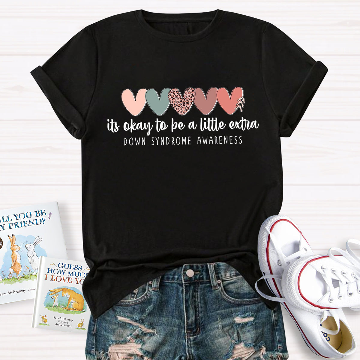 It's Ok To Be A Little Extra Down Syndrome Awareness T-Shirt