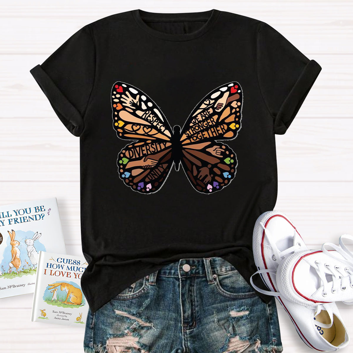 Respect Diversity We Are Strong Together T-Shirt
