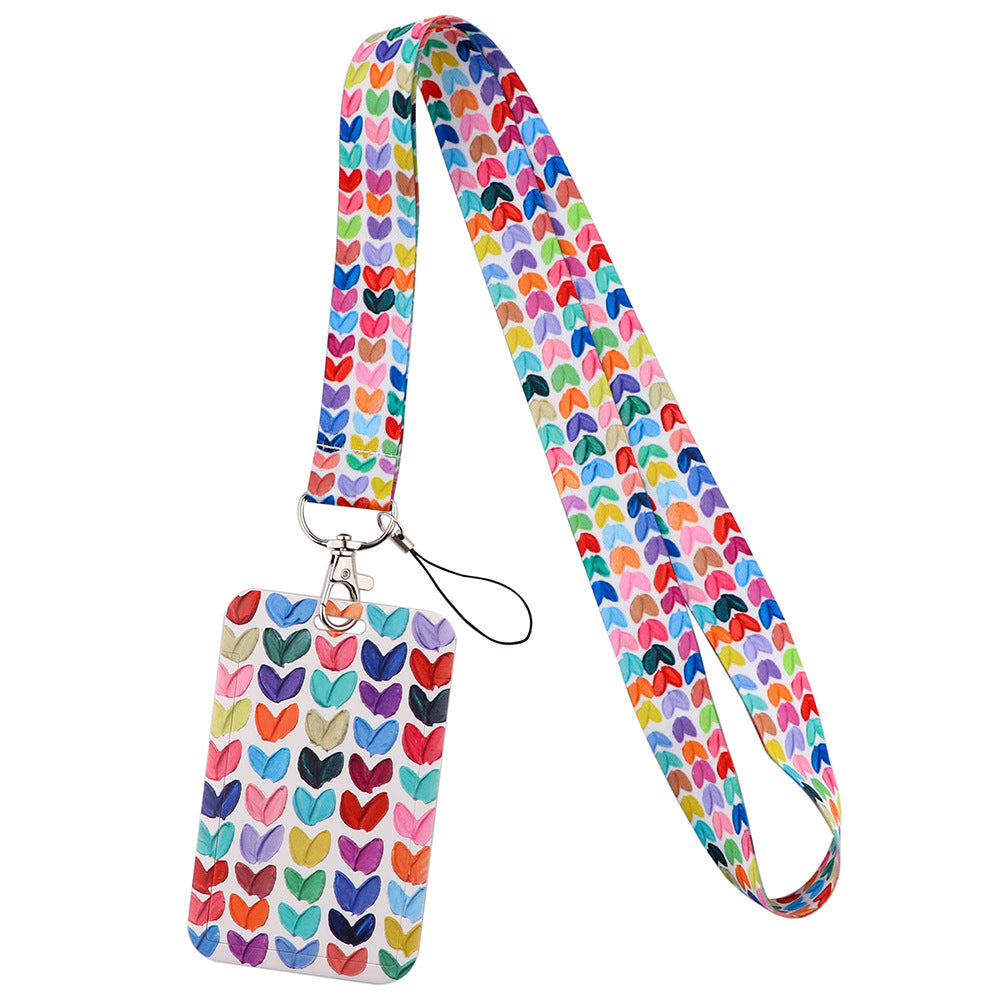Teacher On-The-Go Heart Phone Strap Holder