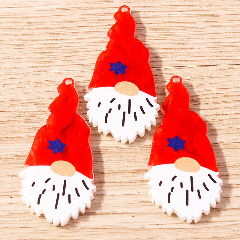 Creatively Designed Christmas Tree Sock Snowman Ornaments