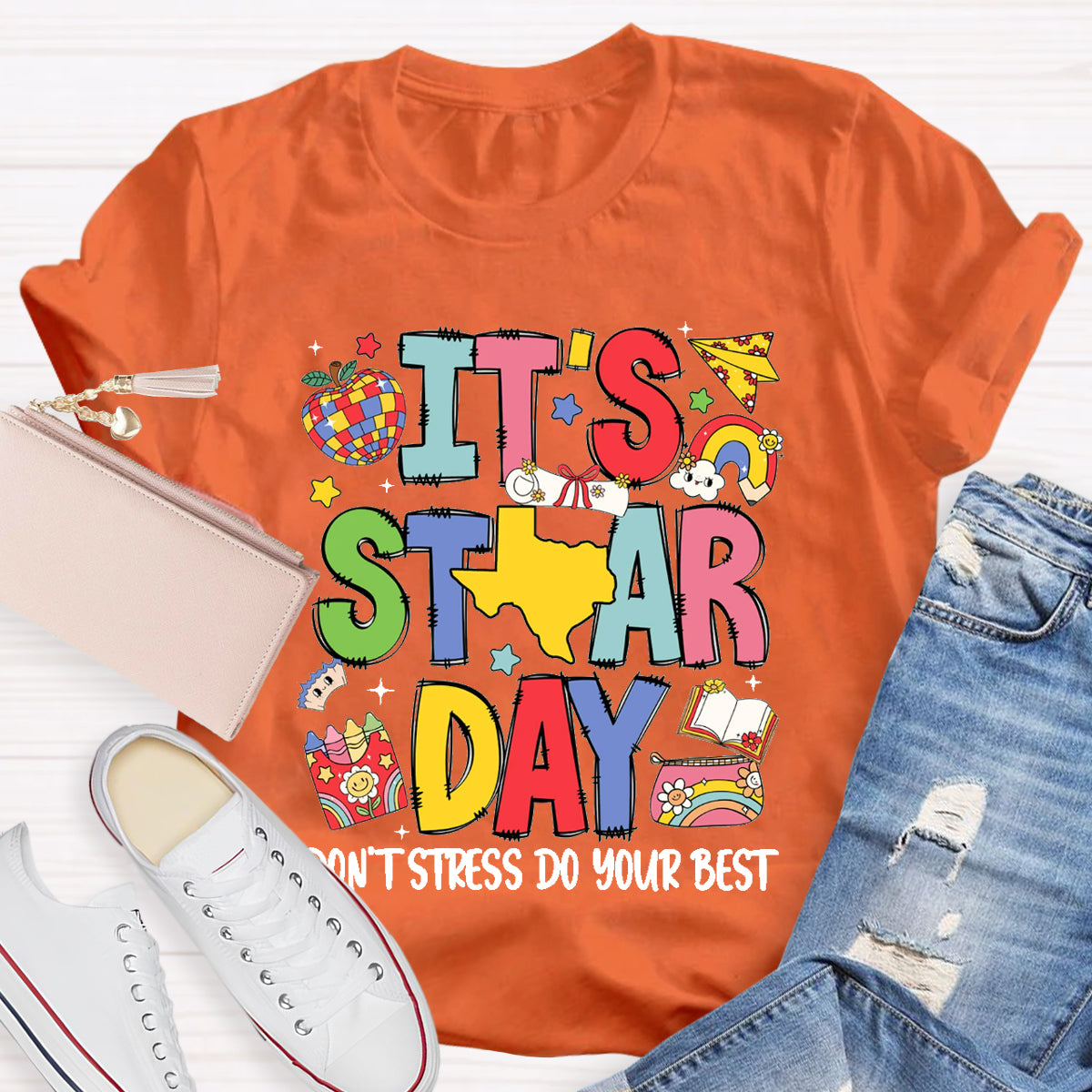 It's Star Day Don't Stress Be Your Best Teacher T-Shirt