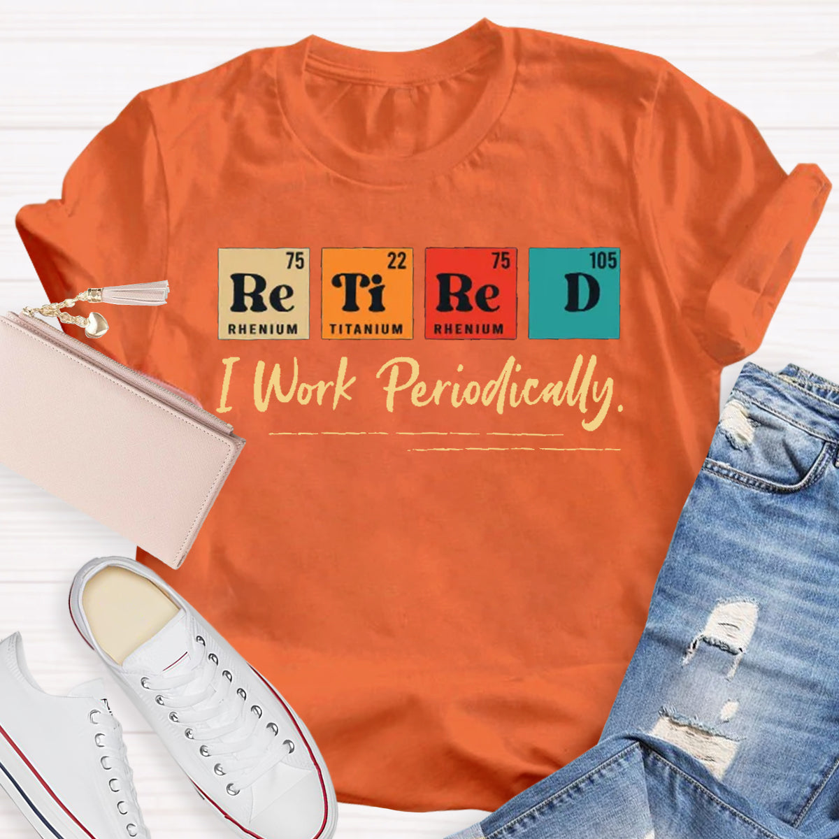 Retired I Work Periodically Teacher T-Shirt