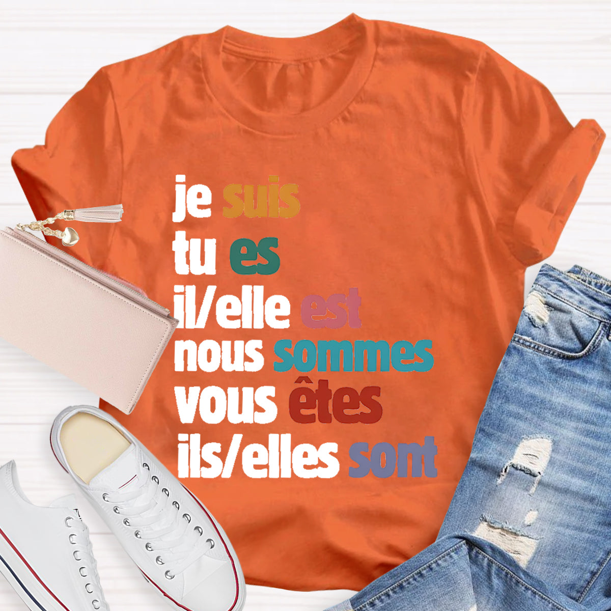 Je Suis Tu Es French Teacher T-Shirt