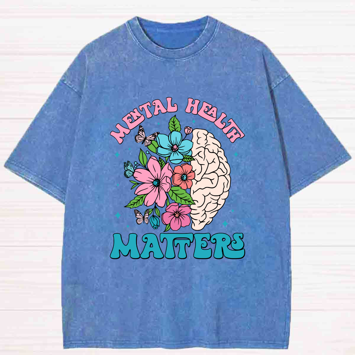 Mental Health Matters Washed T-shirt