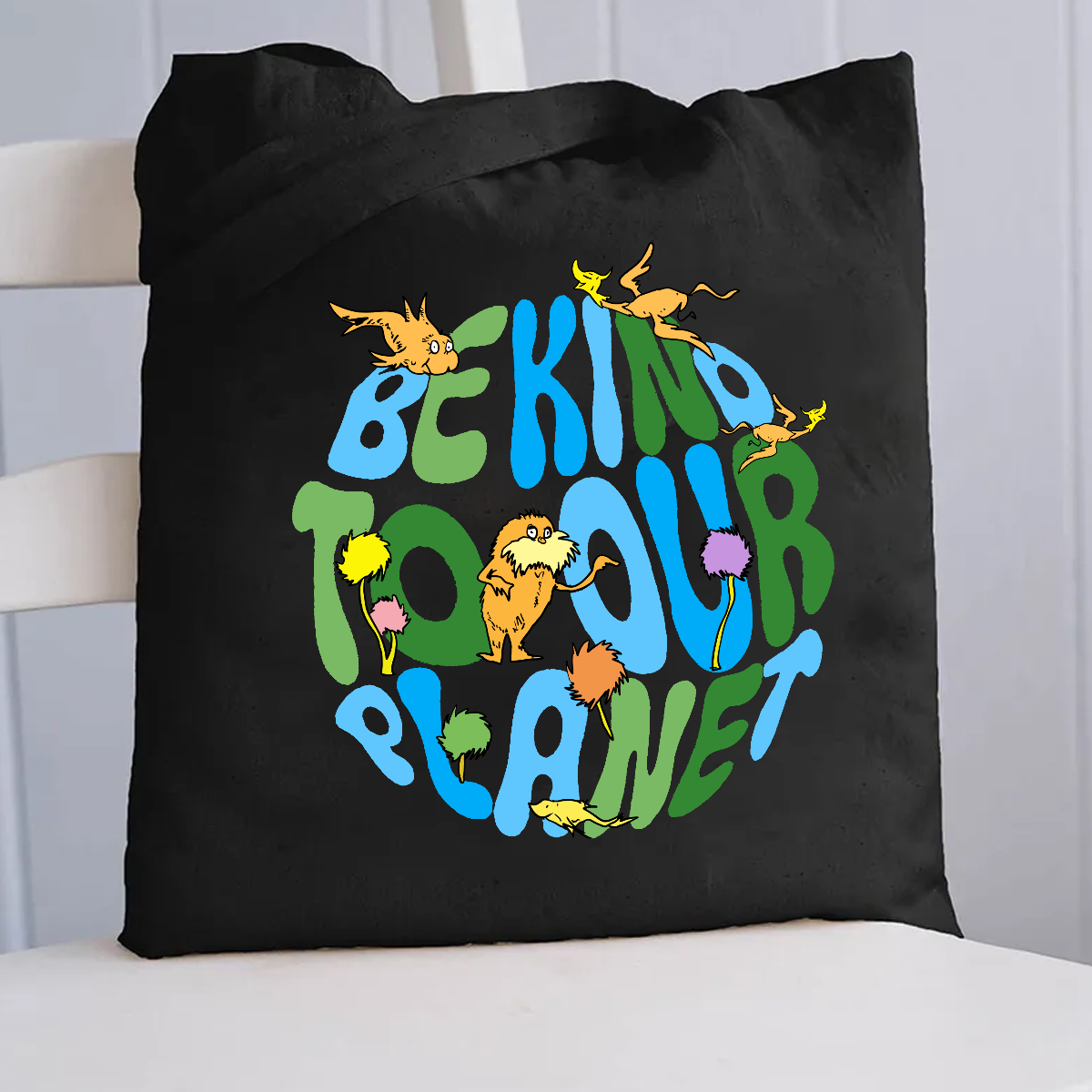 Be Kind To Our Plane Canvas Tote Bag