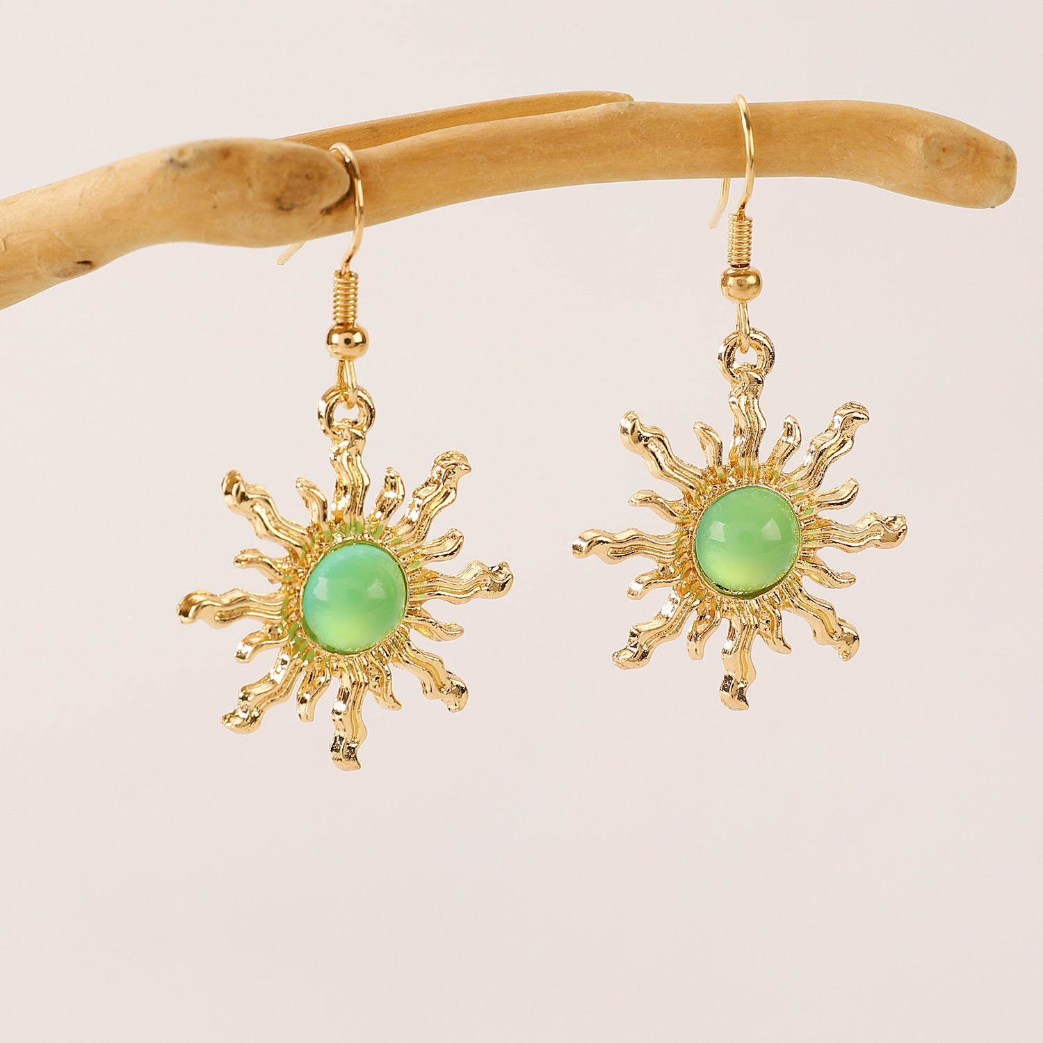 Bohemian Retro Fashion Sun Earrings