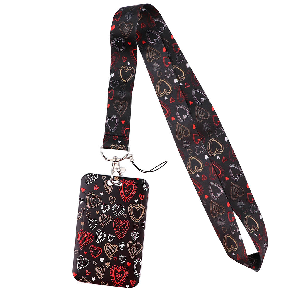 Teacher On-The-Go Heart Phone Strap Holder