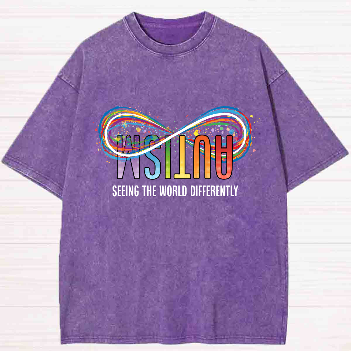 Seeing The World Differently Washed T-shirt