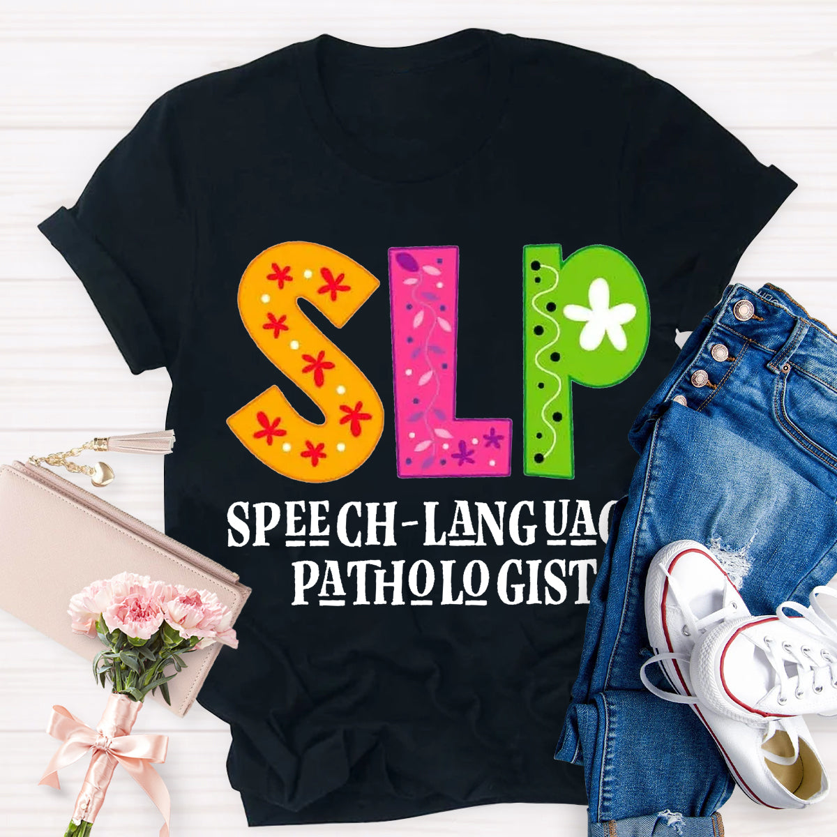 SLP Speech Language Pathologist Teacher T-Shirt