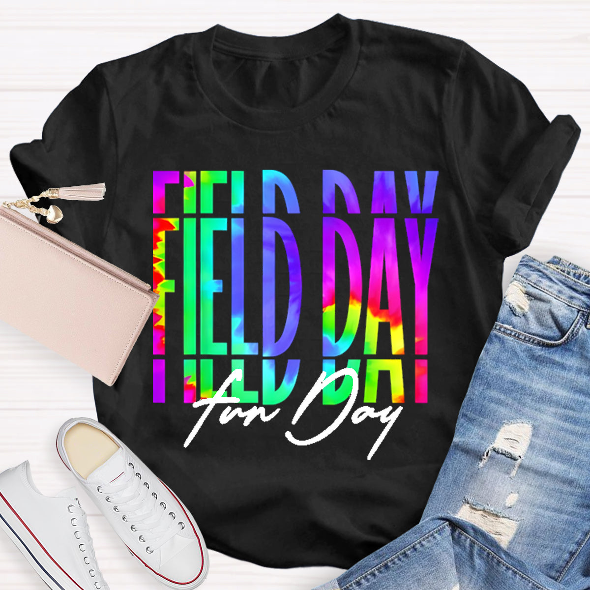 Field Day Fun Day Teacher T-Shirt