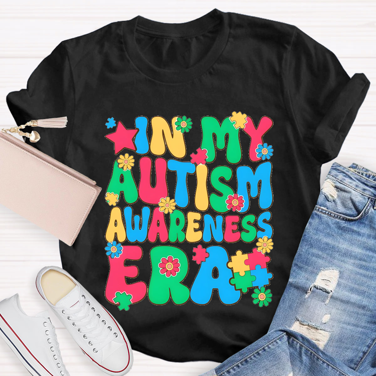 In My Autism Awareness Era Teacher T-Shirt