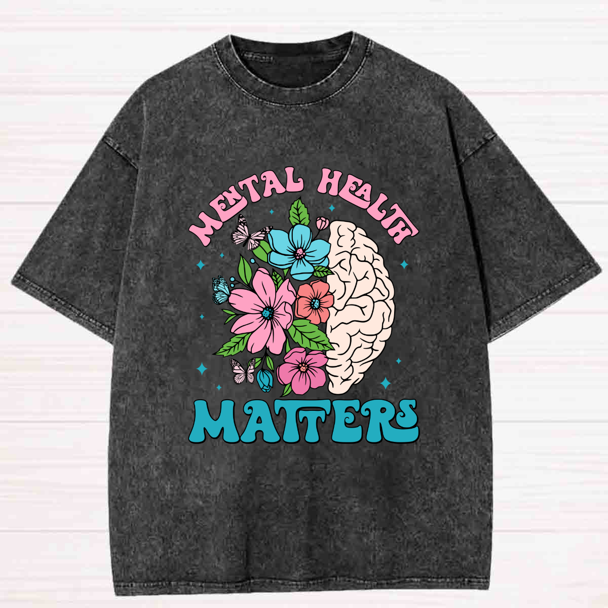 Mental Health Matters Washed T-shirt