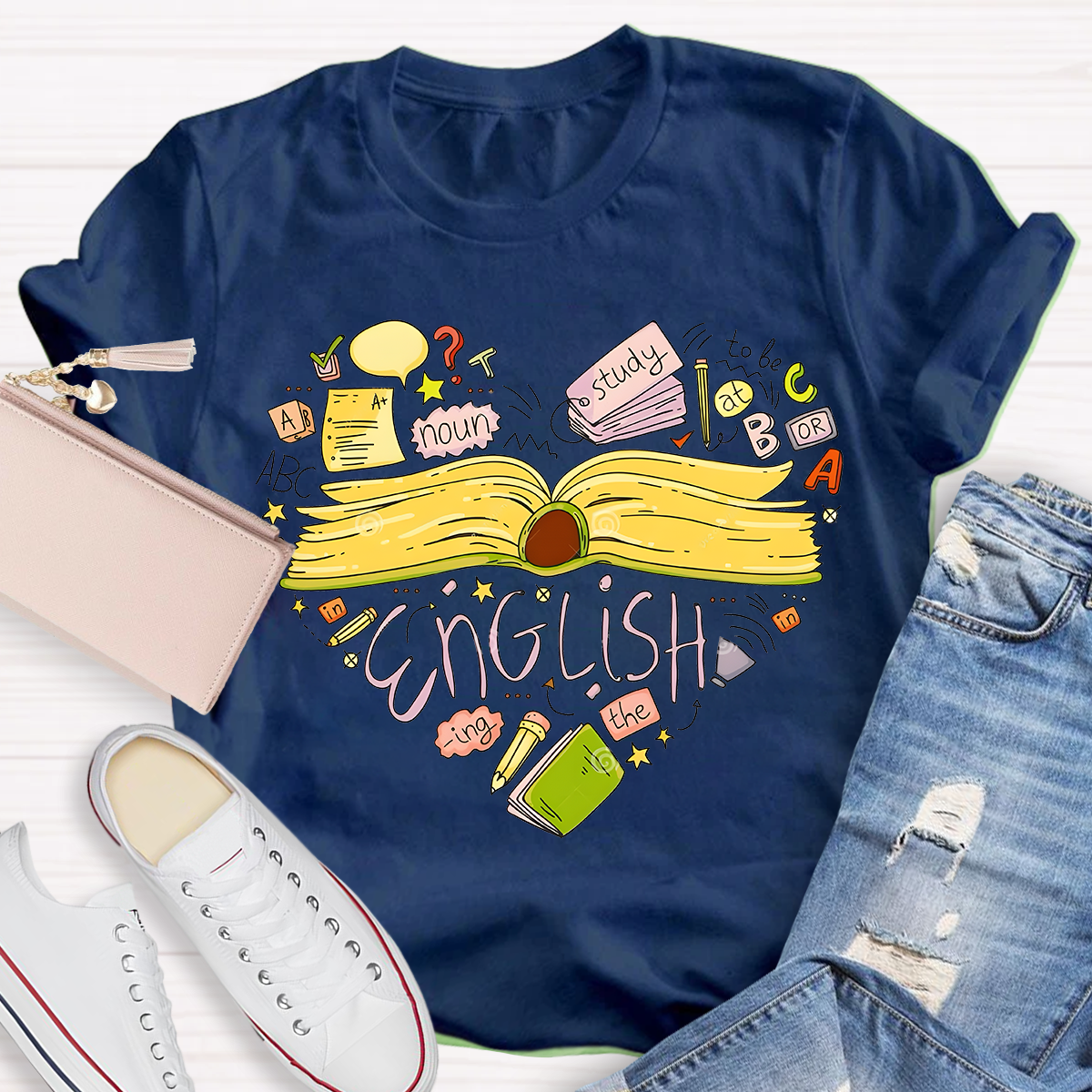 Study English Teacher T-Shirt
