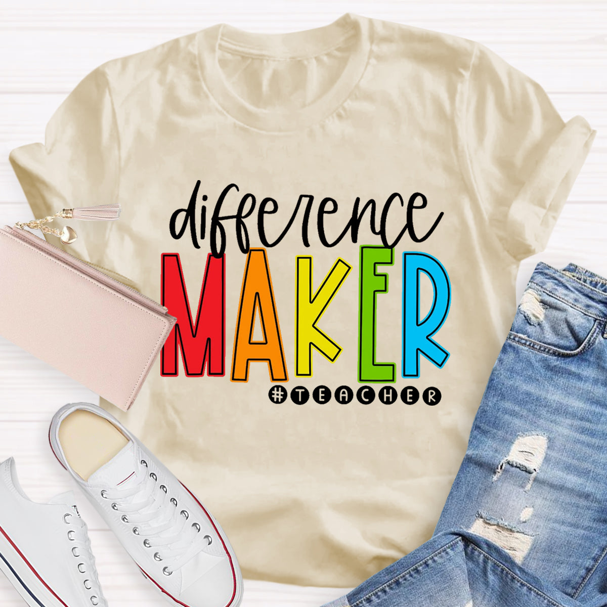 Difference Maker Teacher T-Shirt