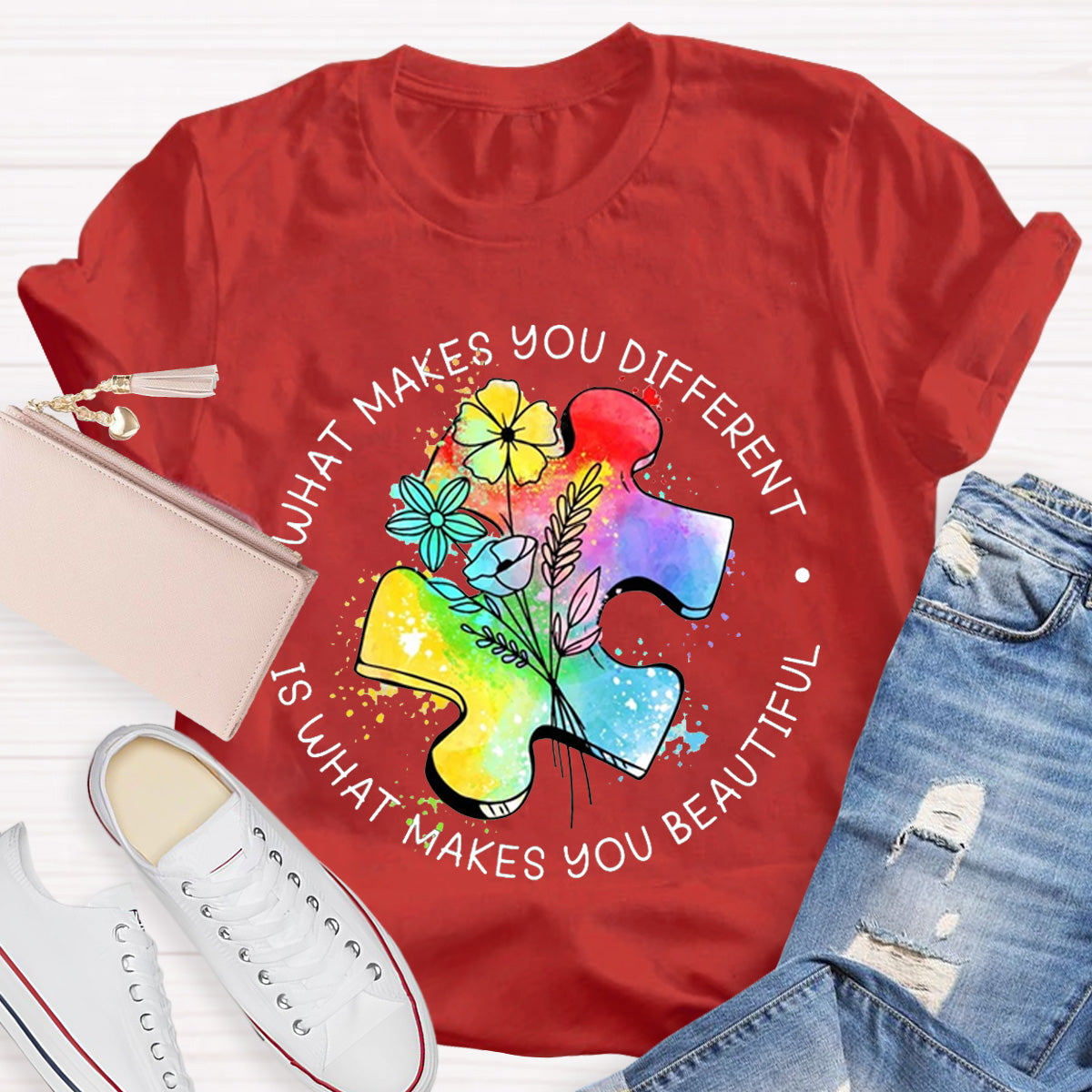 What Makes You Different Teacher T-Shirt