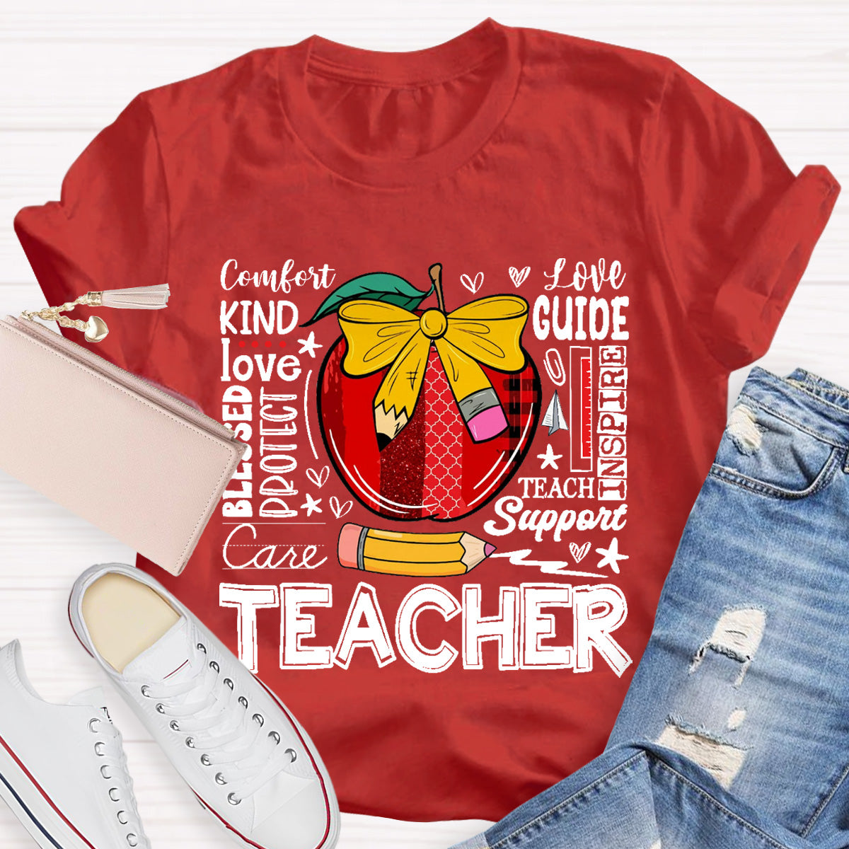 Teacher Caring And Be Kind For Students T-Shirt