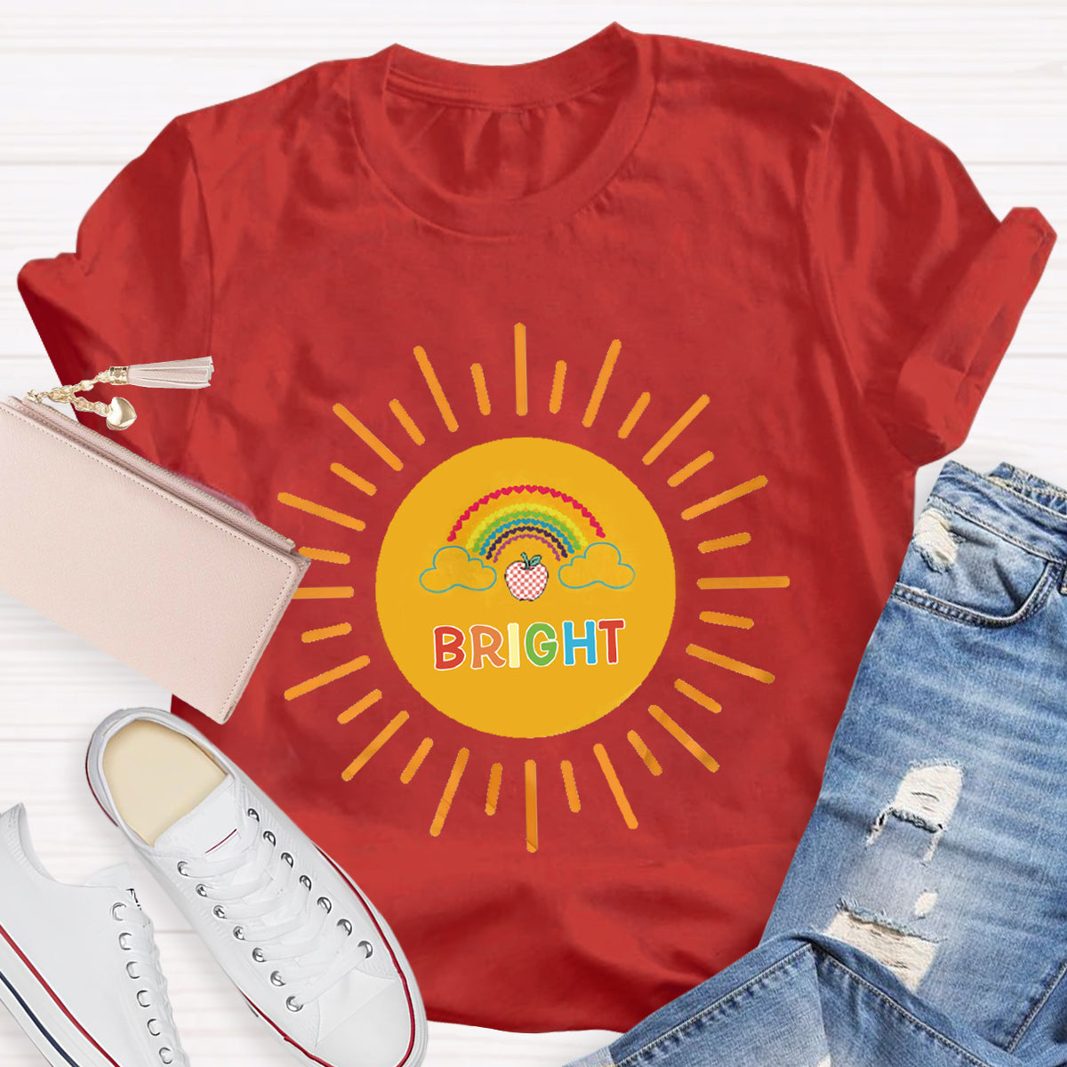 Sunshine Bright Teacher T-Shirt