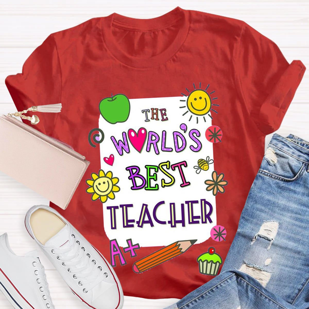 The Word's Best Teacher T-Shirt
