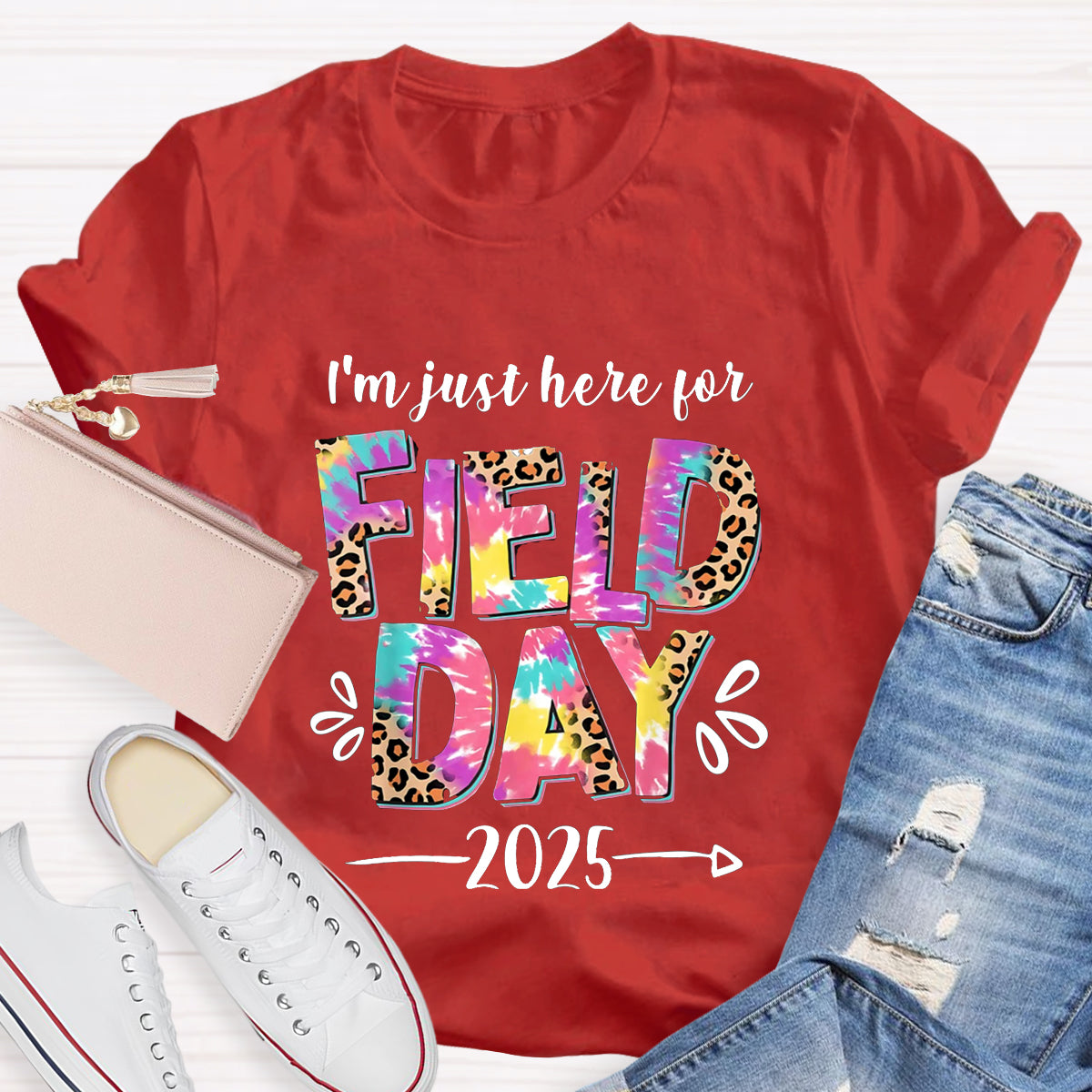 Personalize Year Field Day Teacher T-Shirt