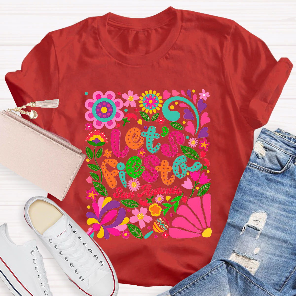 Let's Fiesta Teacher T-Shirt