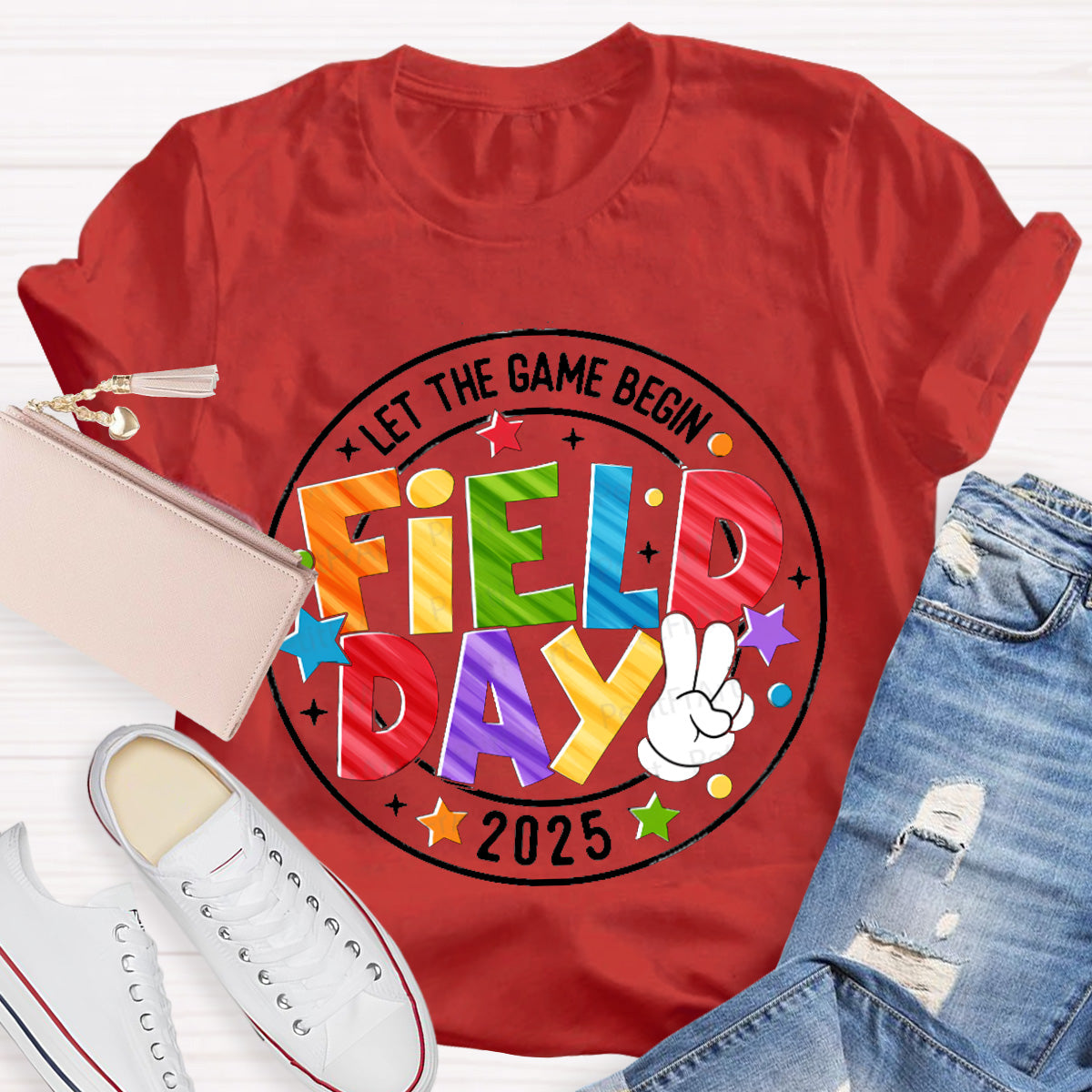 Let The Game Begin Teacher T-Shirt