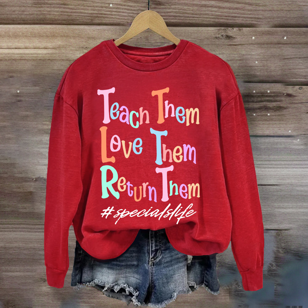 Specials Life Specials Squad Teacher Sweatshirt