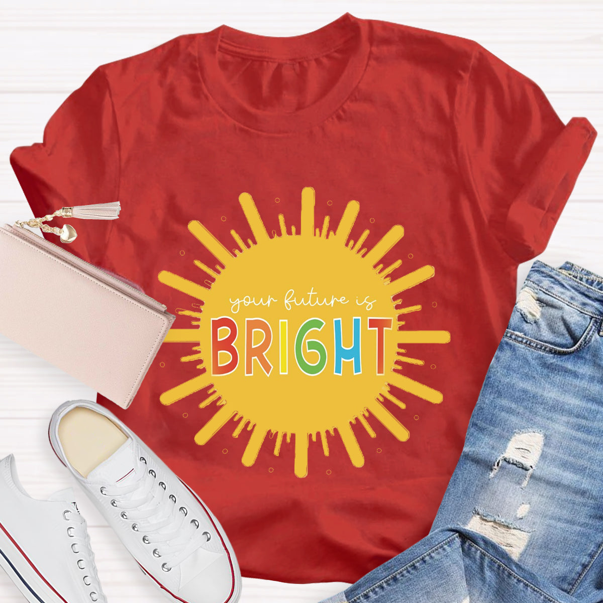 You Future Is Bright Teacher T-Shirt