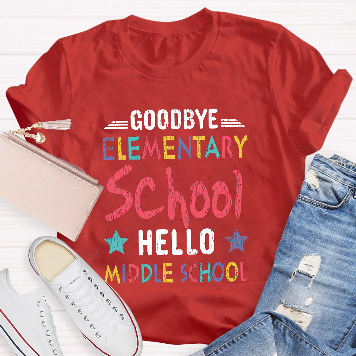 Hello Middle School Teacher T-Shirt