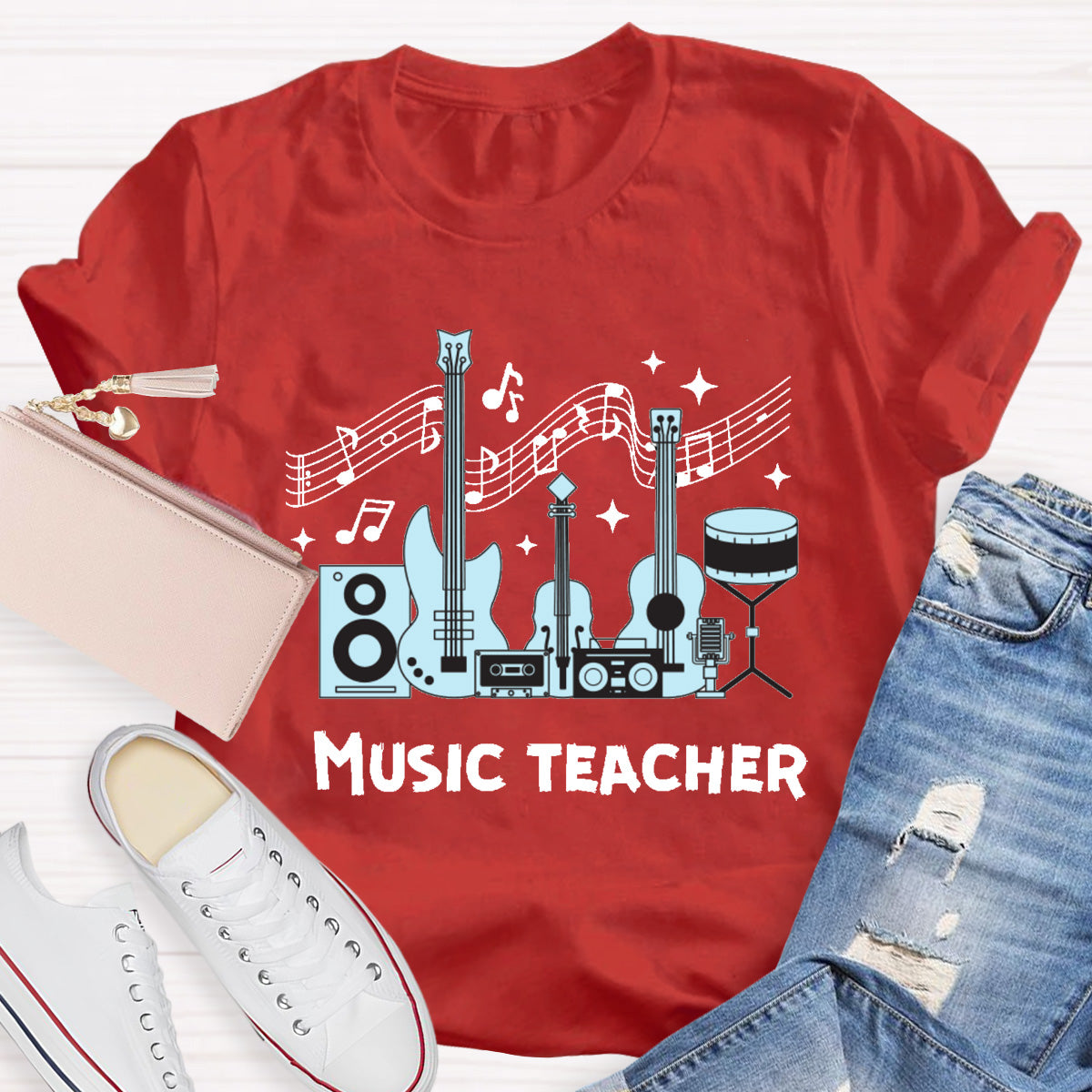 Music Teacher Guitar Teacher T-Shirt