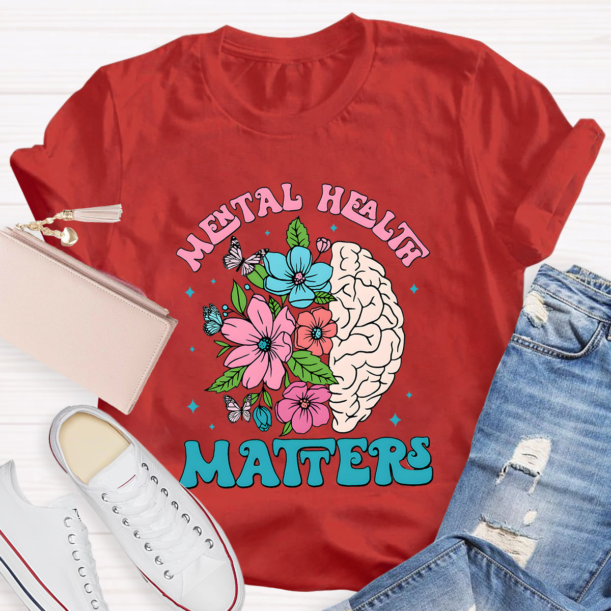 Mental Health Matters Teacher T-Shirt