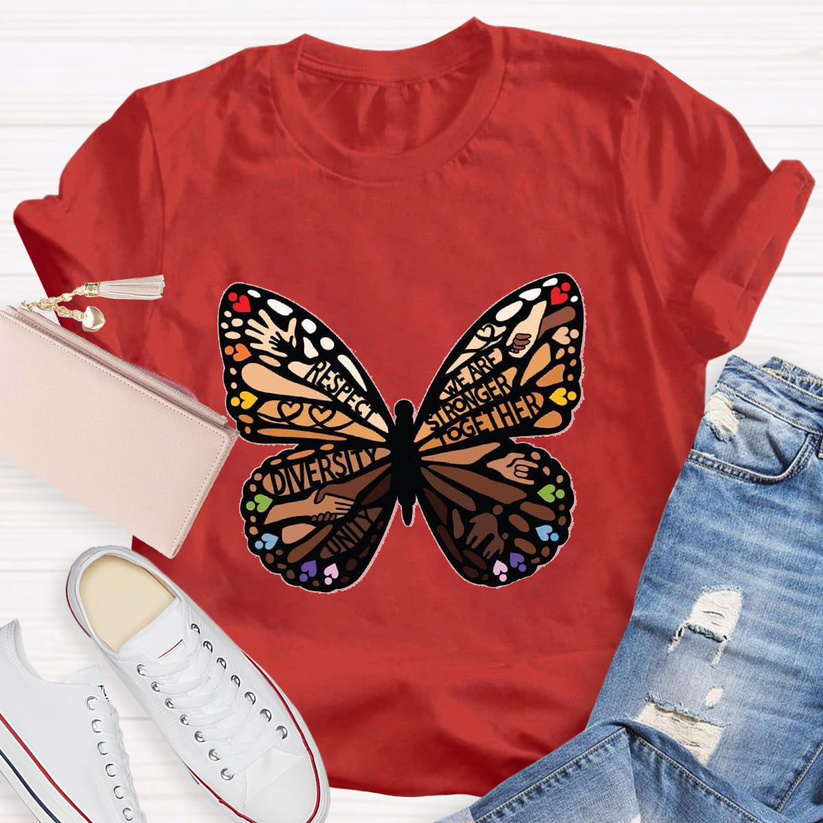Respect Diversity We Are Strong Together T-Shirt