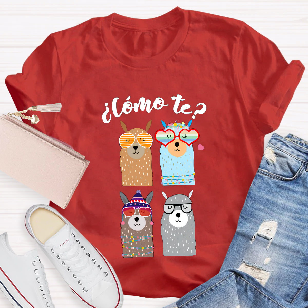 ¿Cómo Te Spanish Teacher T-Shirt