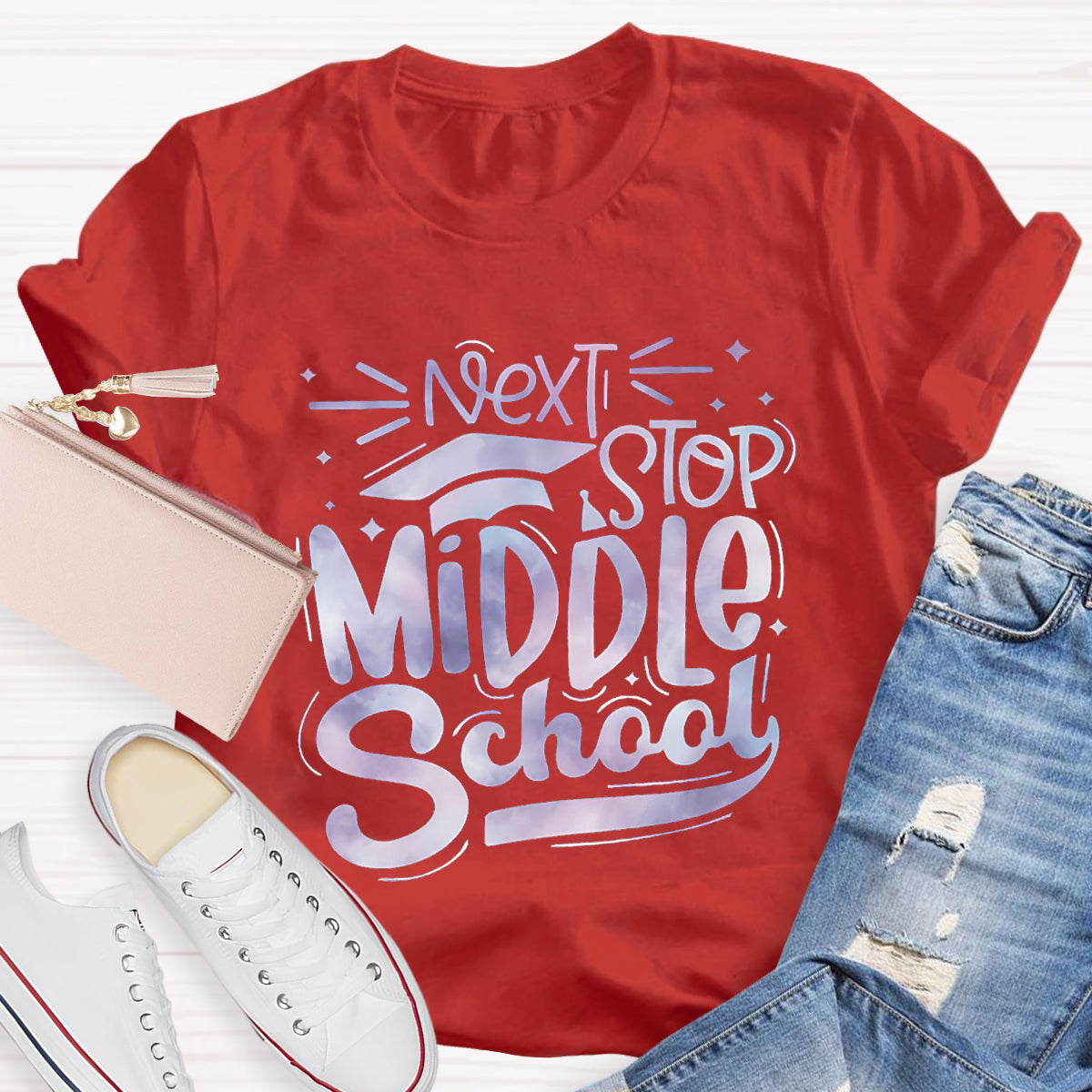 Next Stop Middle School Teacher T-Shirt