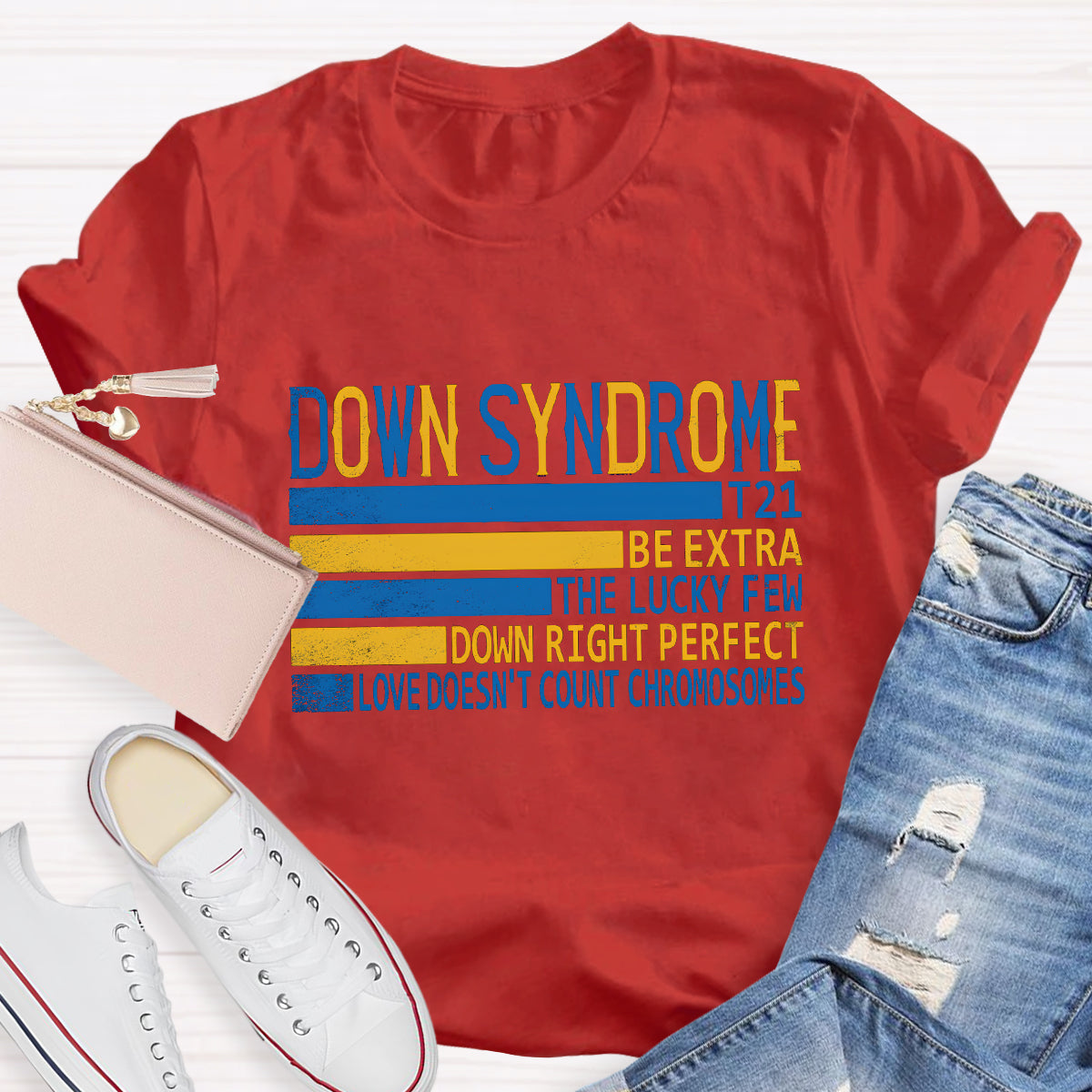 Down Syndrome Extra Chromosome T21 T-Shirt