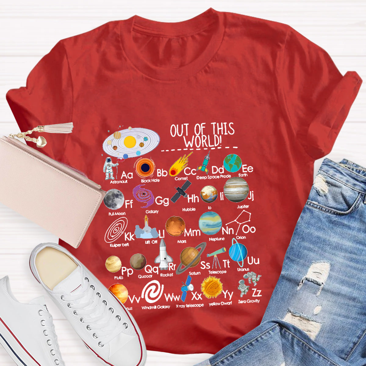 Out Off This World Teacher T-Shirt