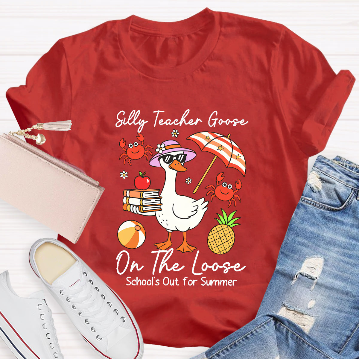 Teacher On The Loose School's Out  For Summer T-Shirt