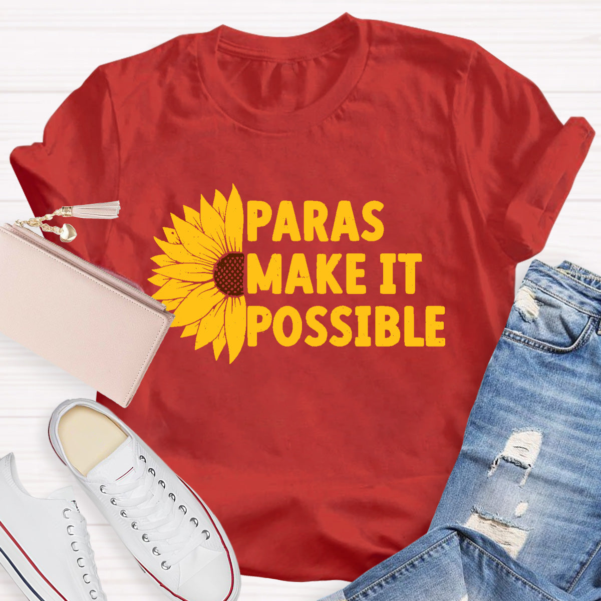 Paras Make It Possible Teacher T-Shirt
